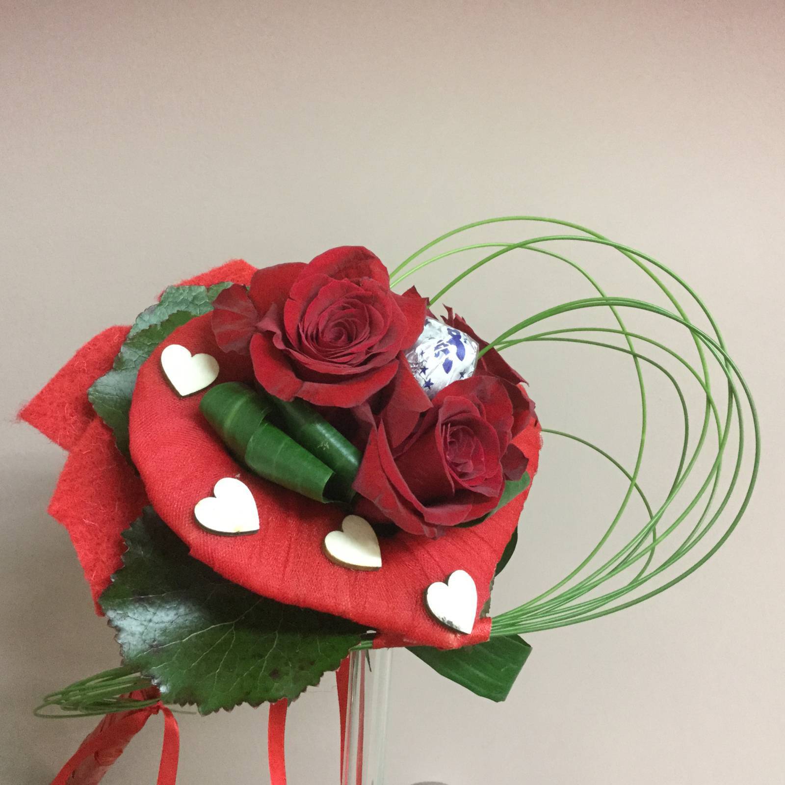 Bouquet of flowers for Valentine's Day - Flowers and Marilena Ideas